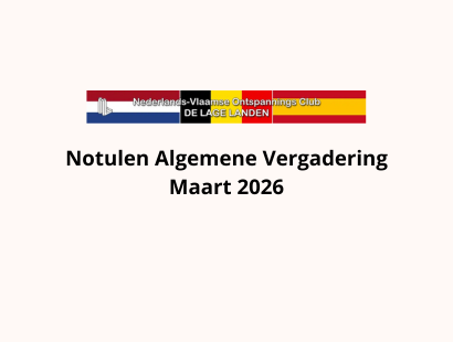 Notulen algemene vergadering maart 2026